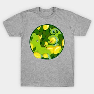 Octopus at the lime harvest. T-Shirt